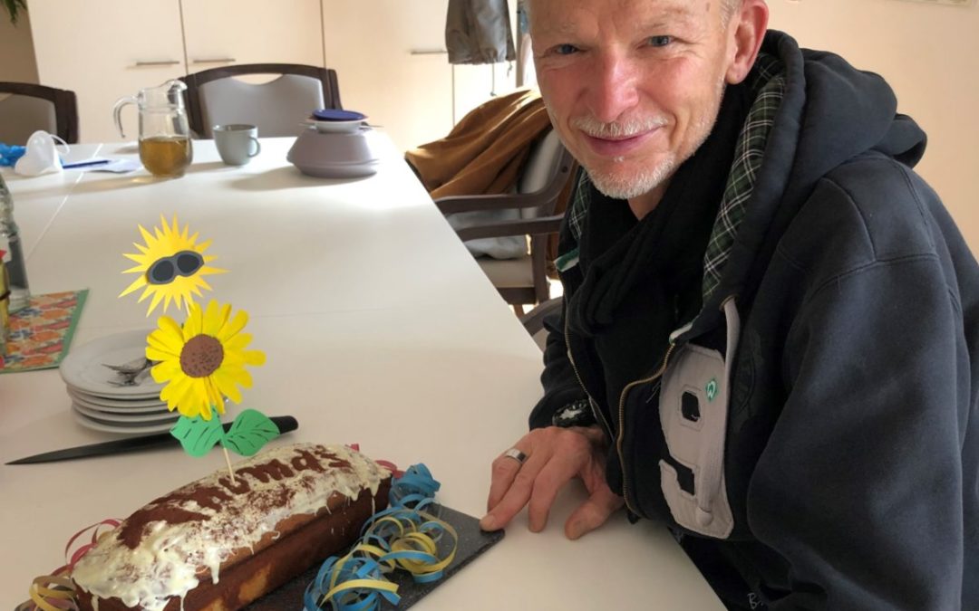 Kleiner Kuchen, großes Danke